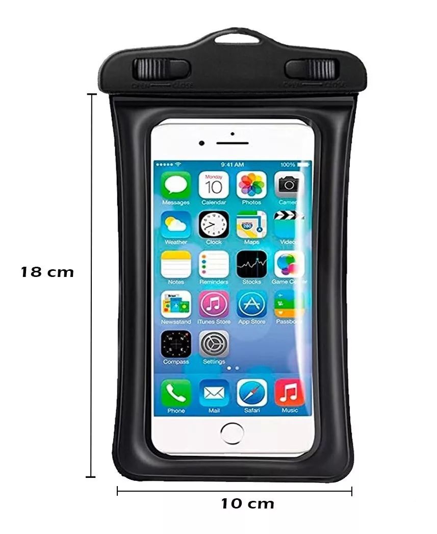 Funda Protectora Sumergible Contra Agua Celular Con Flotador.