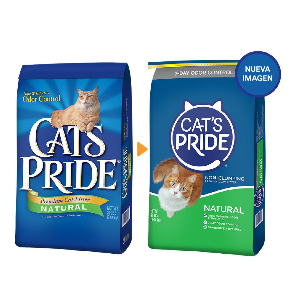 Arena para Gato Cat's Pride Natural No aglutinante 4.53 kg