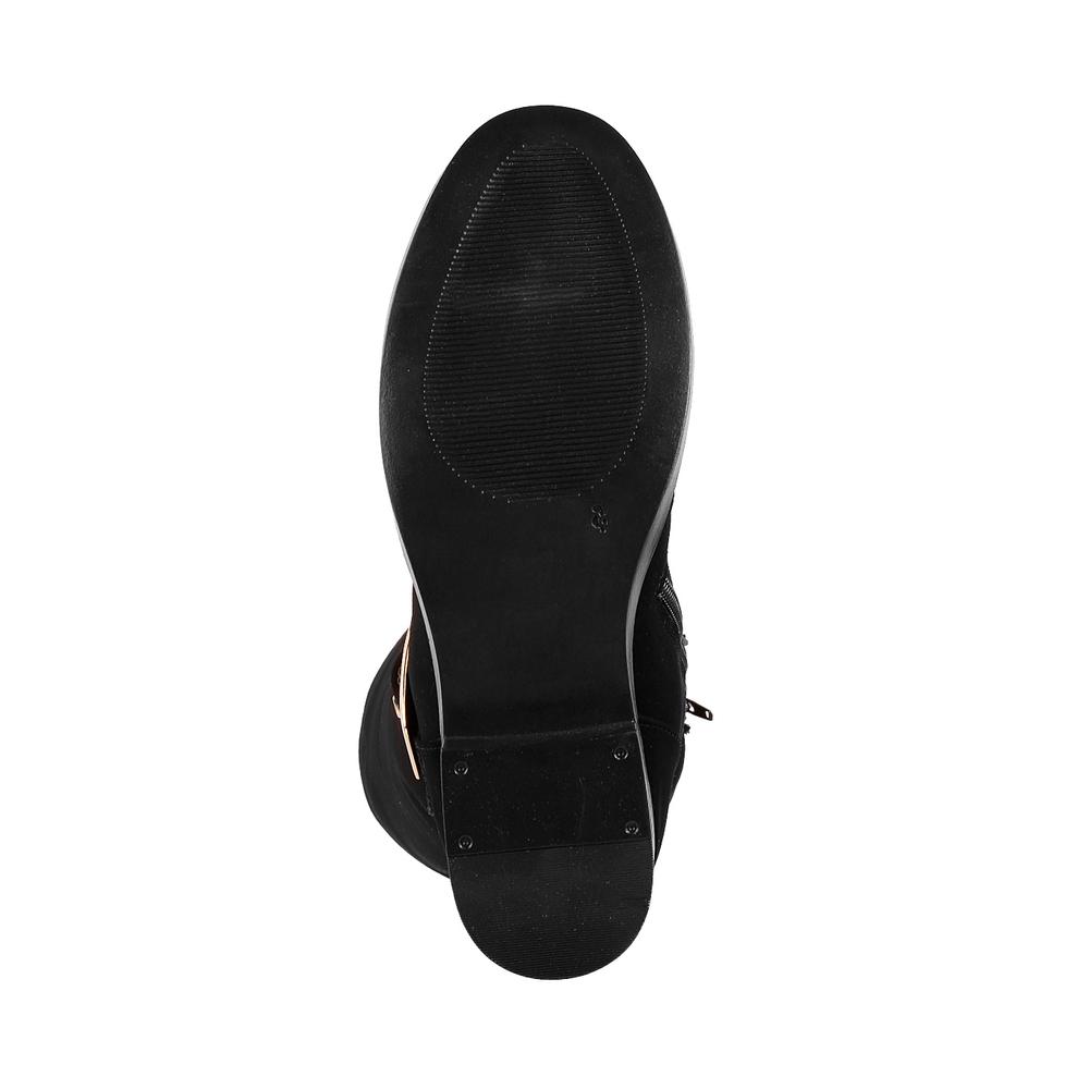 Bota Mujer Casual Tacon Negro Stfashion 00304301