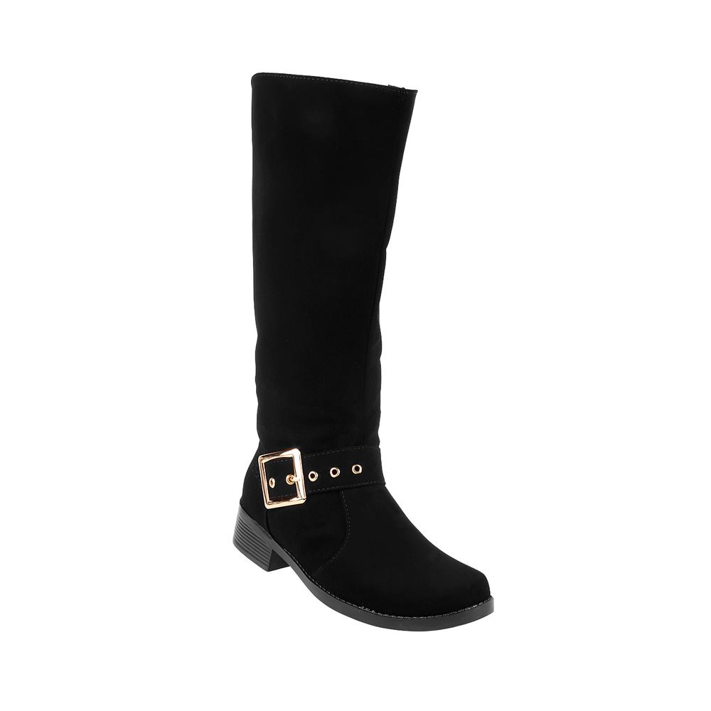 Bota Mujer Casual Tacon Negro Stfashion 00304301