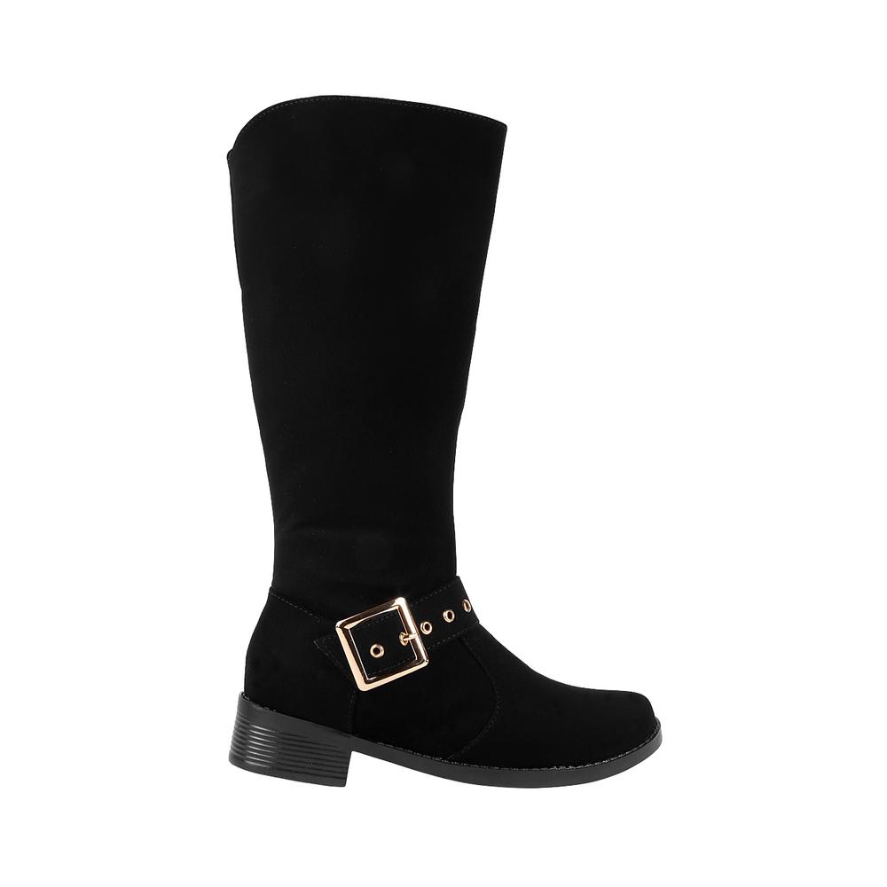 Bota Mujer Casual Tacon Negro Stfashion 00304301