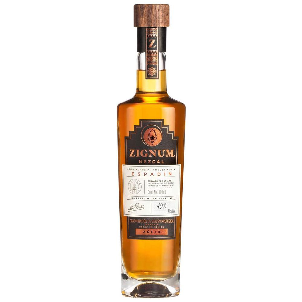 Pack de 4 Mezcal Zignum Añejo 700 ml