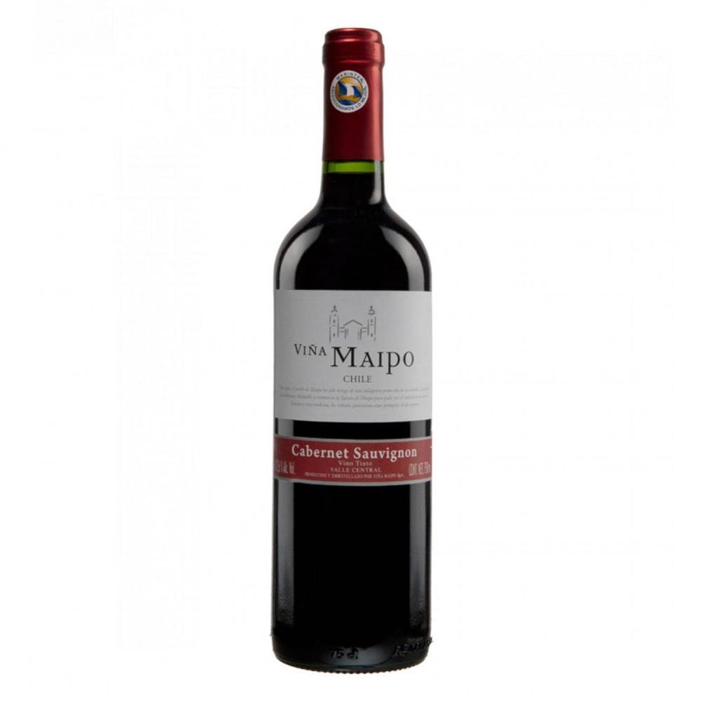 Pack de 4 Vino Tinto Viña Maipo Cabernet Sauvignon 750 ml