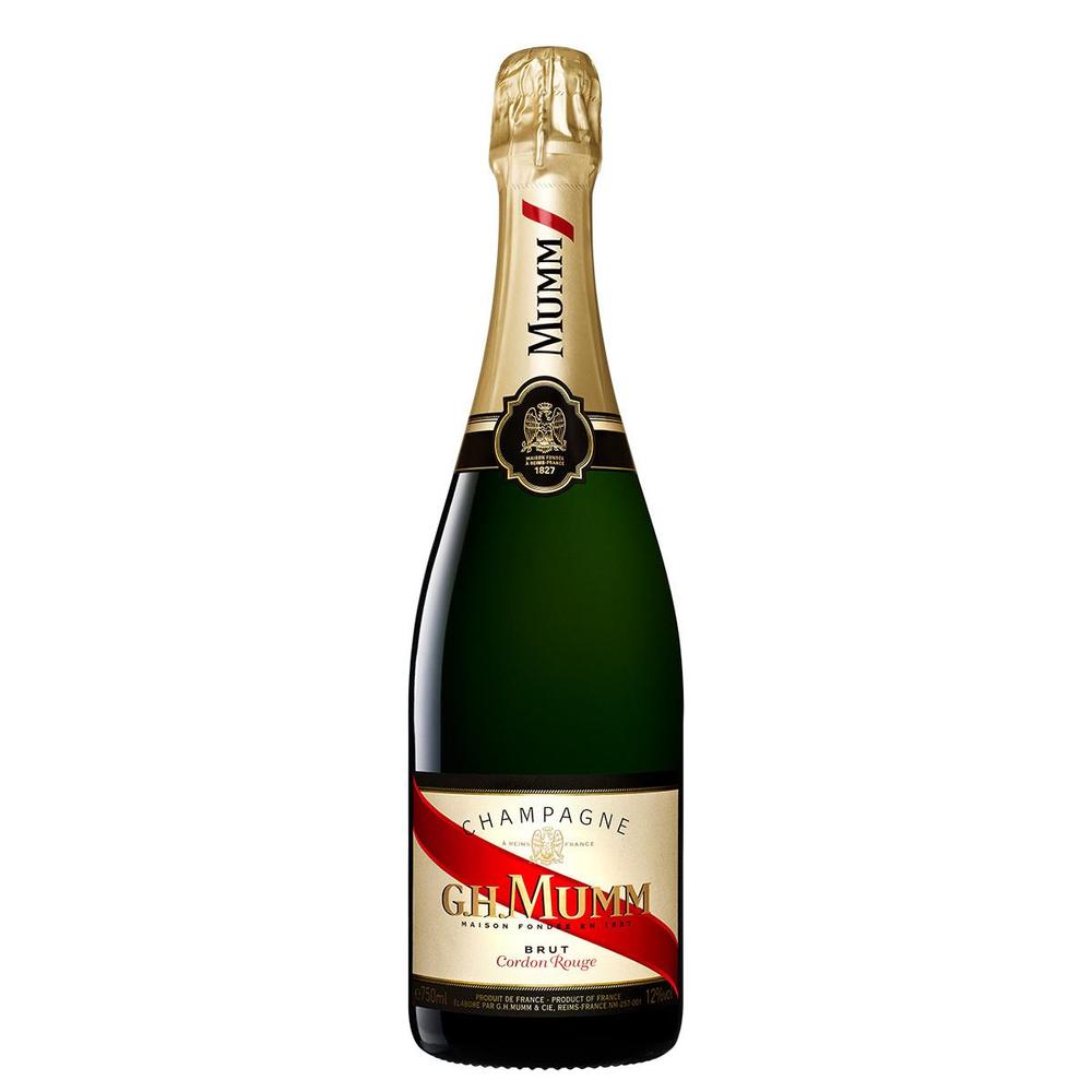 Pack de 12 Champagne G.H. Mumm Brut Cordon Rouge 750 ml
