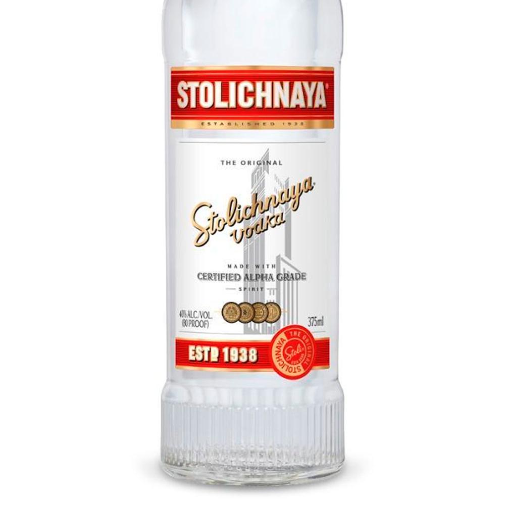 Caja de 24 Vodka Stolichnaya 375 ml