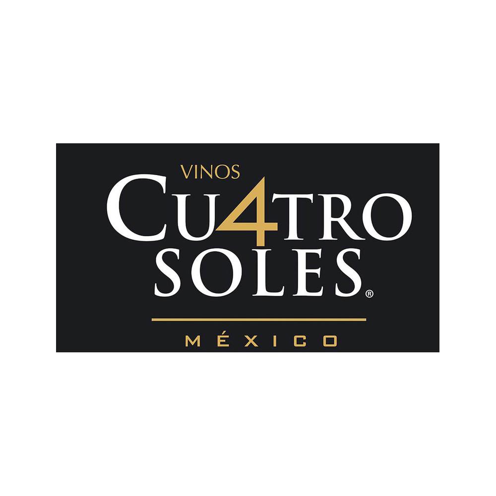 Pack de 4 Vino Tinto Cuatro Soles Afrutado 750 ml