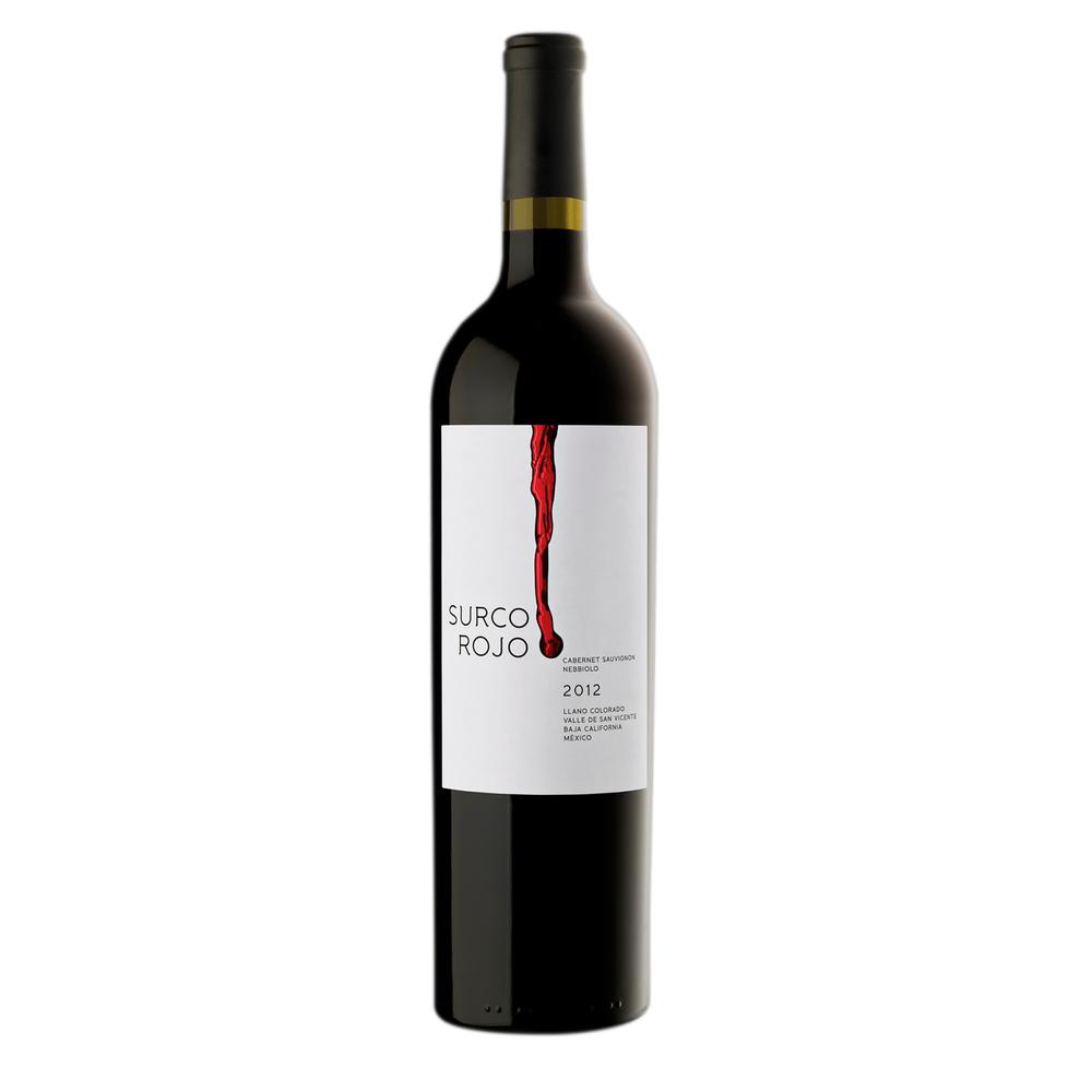 Pack de 6 Vino Tinto Vinicola Regional de Ensenada Surco Rojo 750 ml
