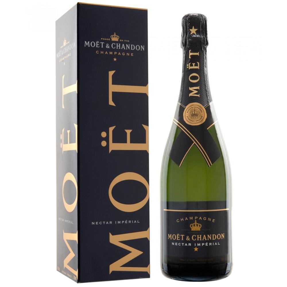 Pack de 6 Champagne Moet Chandon Nectar Imperial 750 ml