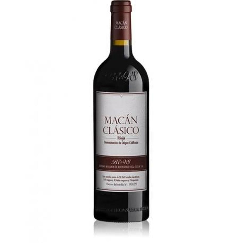 Pack de 4 Vino Tinto Macan Clasico 750 ml