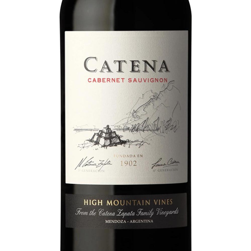 Pack de 4 Vino Tinto Catena Cabernet Sauvignon 750 ml
