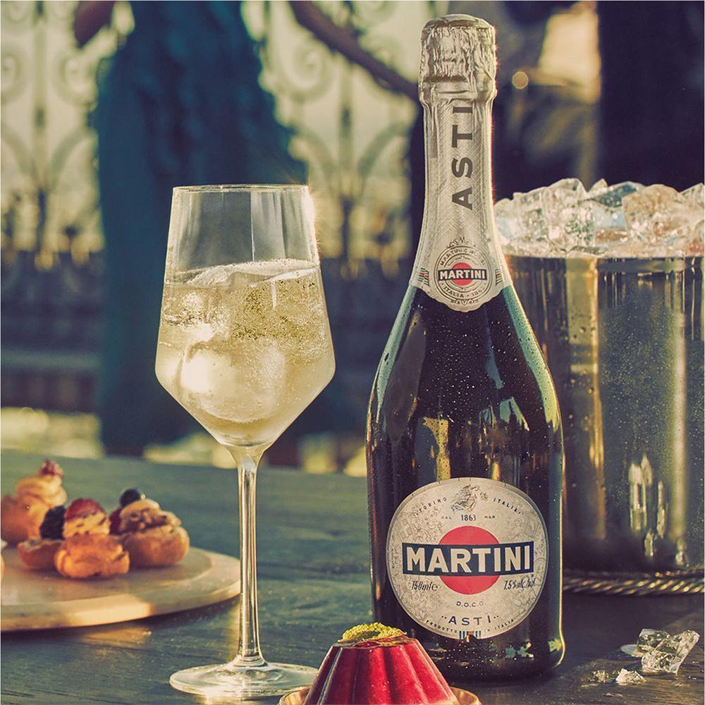 Pack de 4 Vino Espumoso Martini Asti Moscato 750 ml