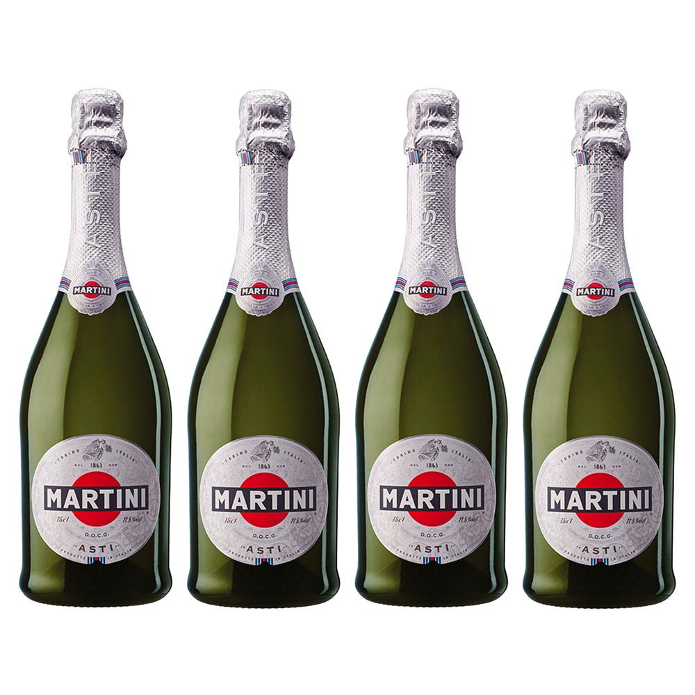 Pack de 4 Vino Espumoso Martini Asti Moscato 750 ml