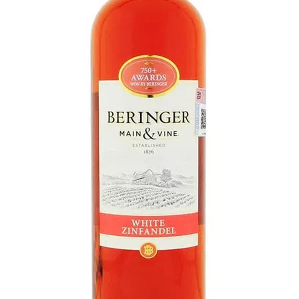 Pack de 4 Vino Rosado Beringer White Zinfandel 750 ml