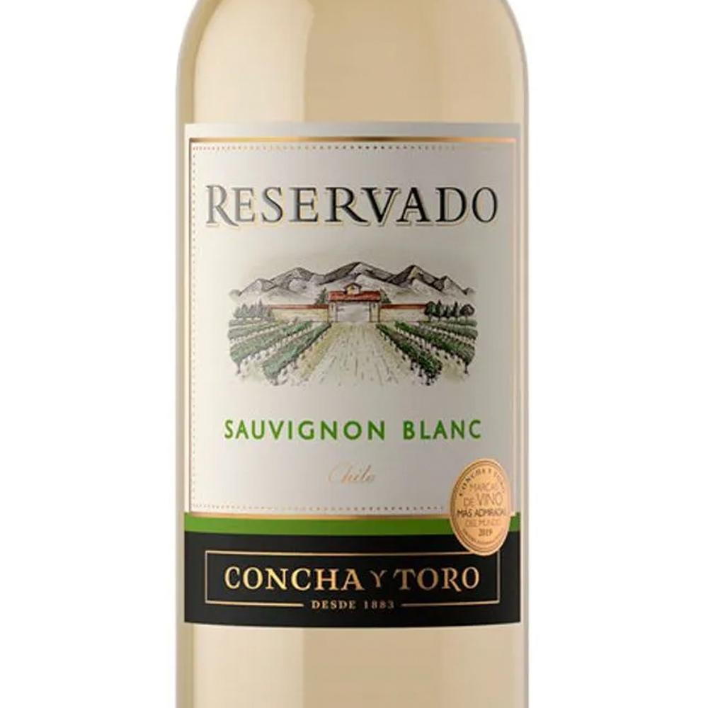 Pack de 4 Vino Blanco Concha Y Toro Reservado Sauvignon Blanc 750 ml