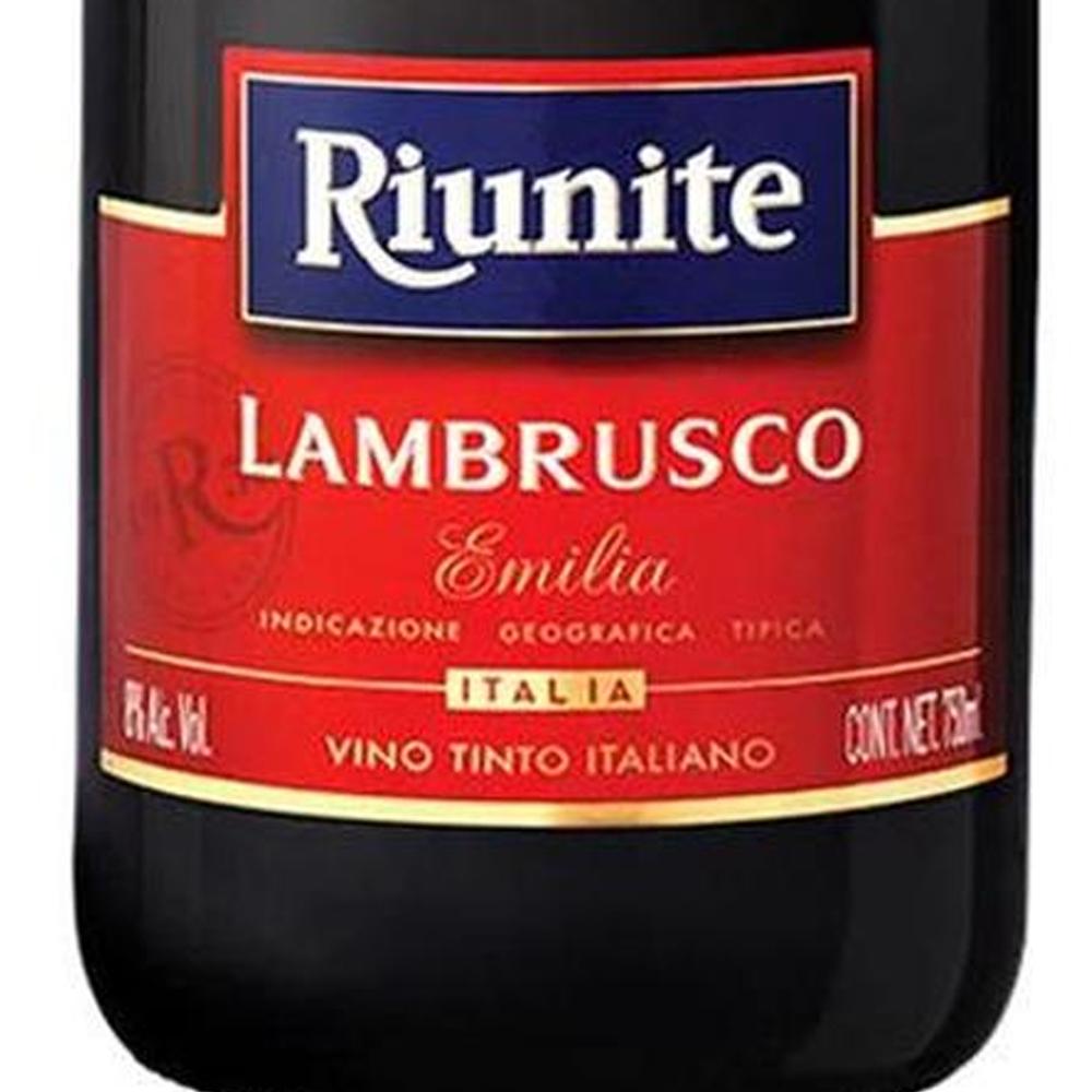 Pack de 6 Vino Tinto Riunite Lambrusco 750 ml