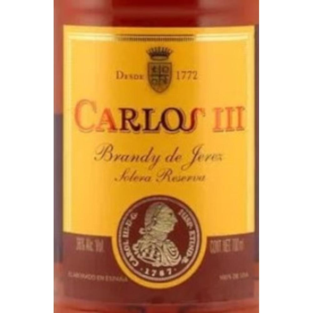 Pack de 4 Brandy Carlos III 700 ml