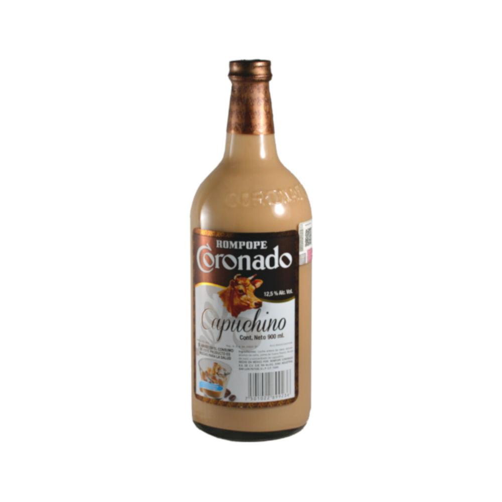 Pack de 6 Rompope Coronado de Capuchino de 900 ml