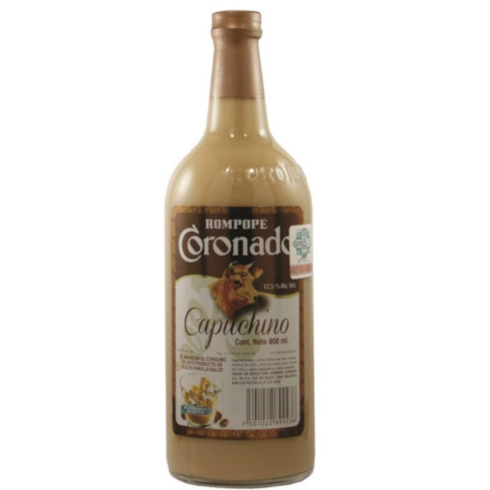 Pack de 6 Rompope Coronado de Capuchino de 900 ml