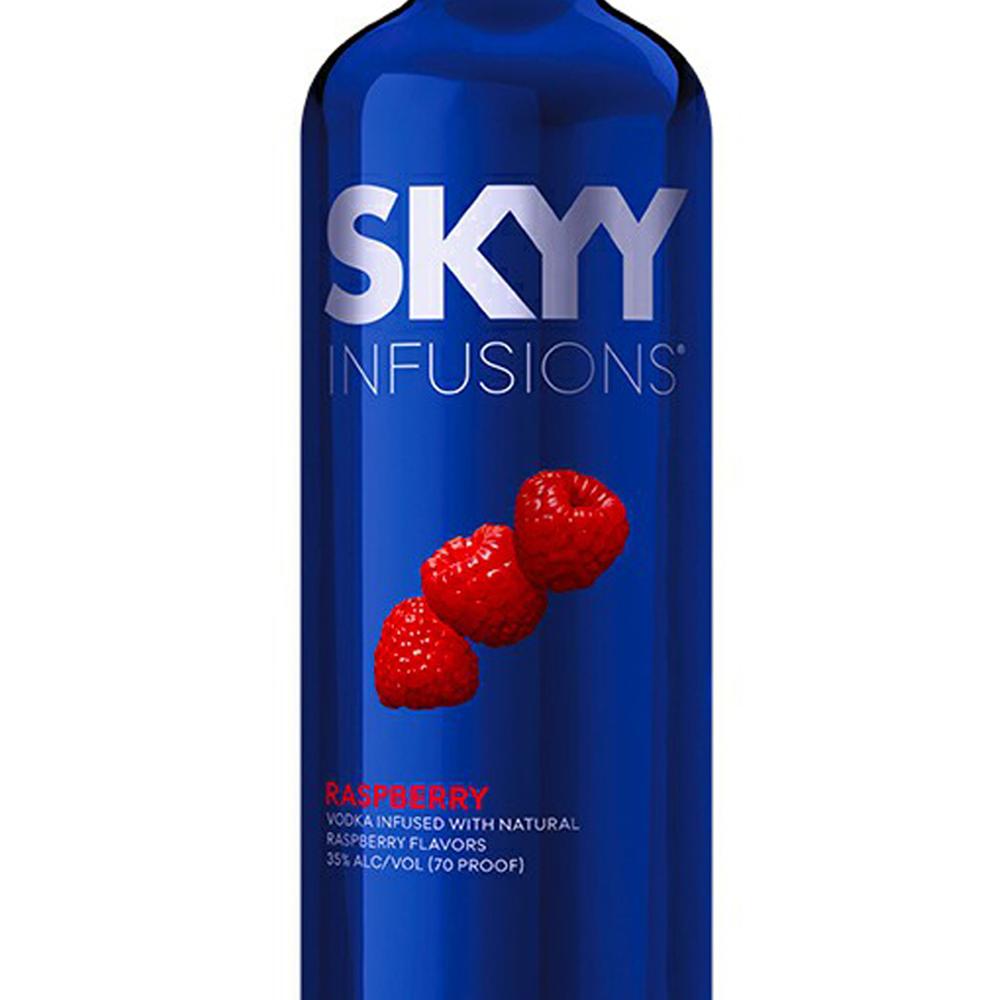 Pack de 6 Vodka Skyy Infusions Raspberry 700 ml