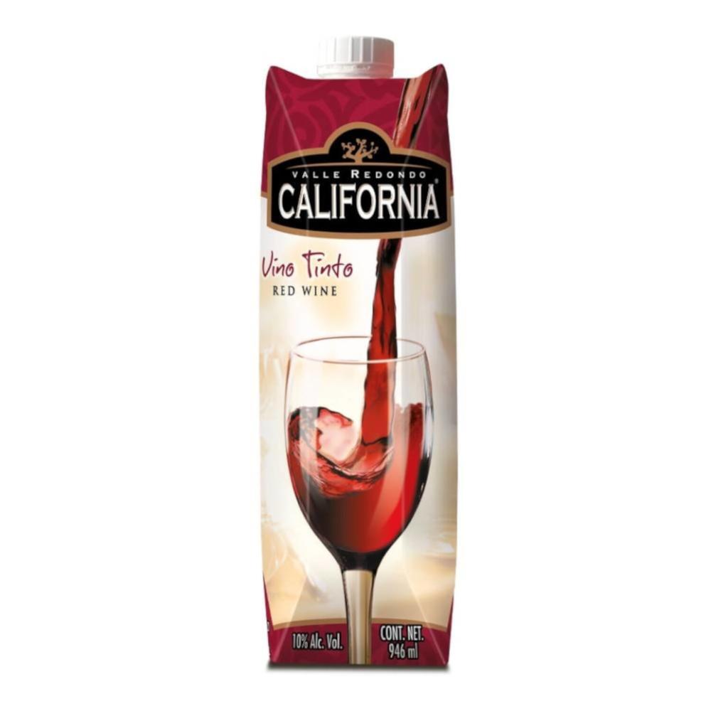 Pack de 12 Vino Tinto California Tetra Pack 946 ml