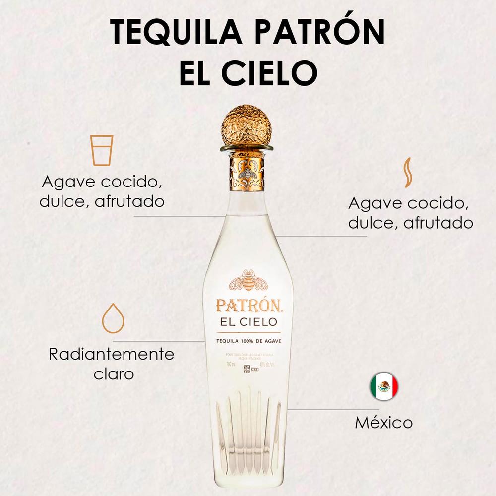 Pack de 2 Tequila Patrón El Cielo 700 ml