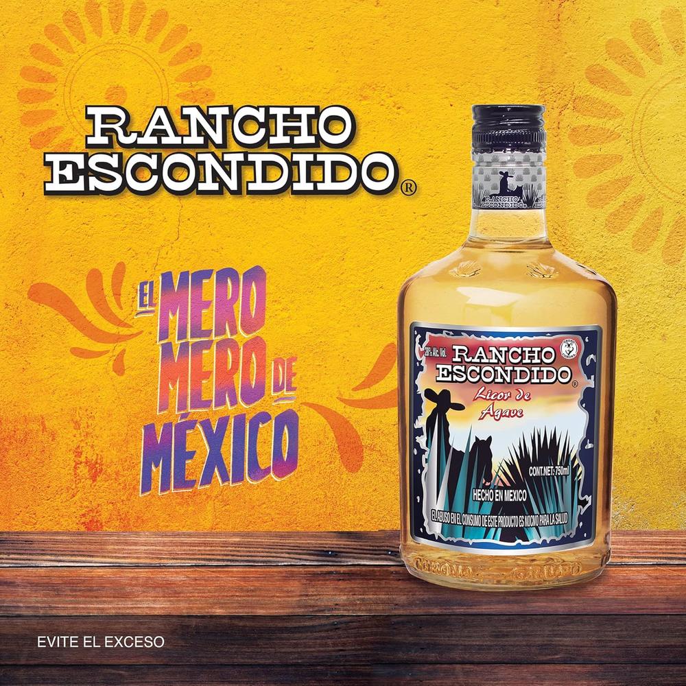 Pack de 12 Licor de Agave Rancho Escondido Reposado 70 Aniv. 750 ml