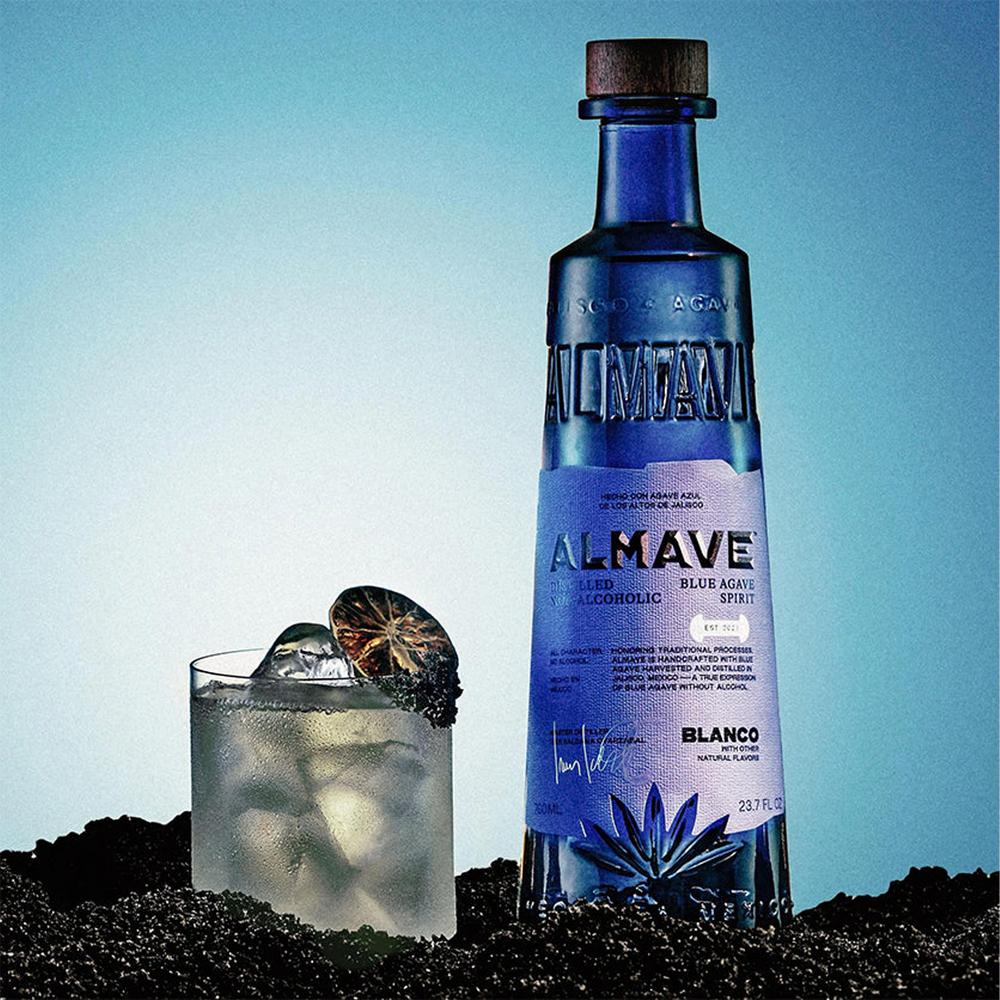 Licor de Agave Azul Almave Blanco Sin Alcohol 700 ml