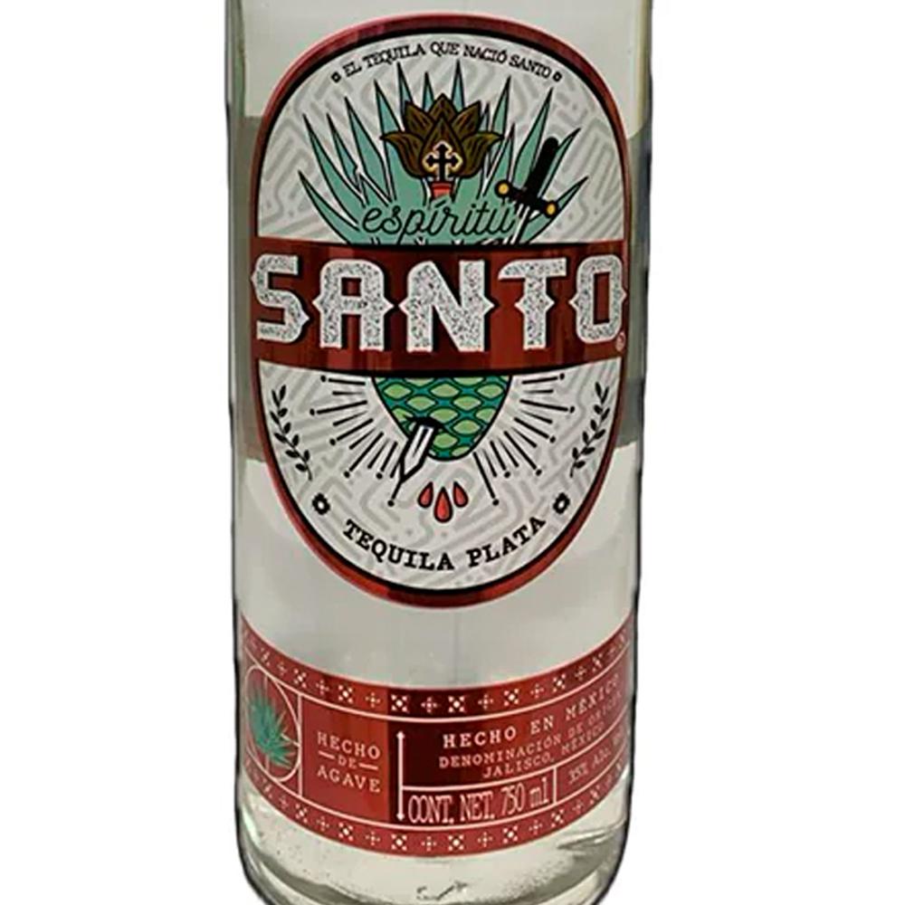 Paquete de 3 Tequila Espiritu Santo Plata 750 ml