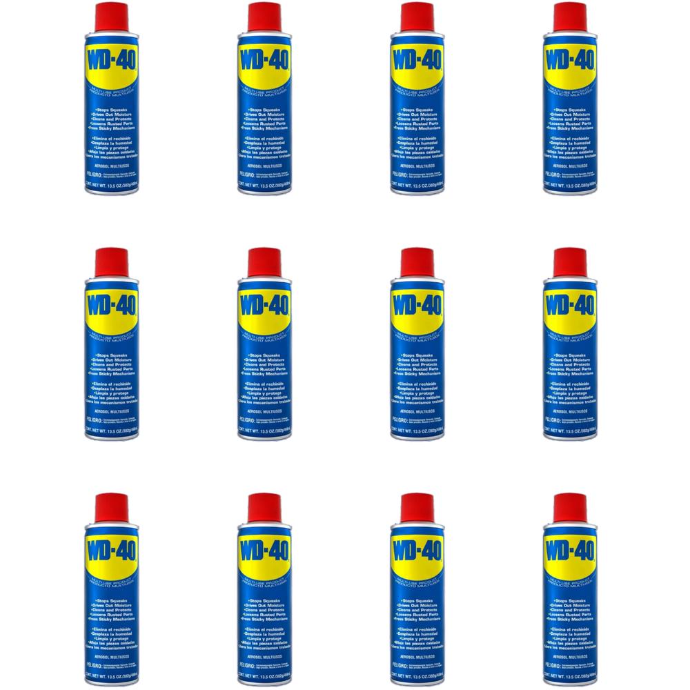 PACK 12 DESOXIDANTE Y LUBRICANTE 13 OZ WD-40