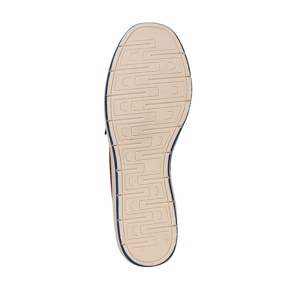 Zapato Mujer Mocasin Casual Azul Piel Stfashion 04804101