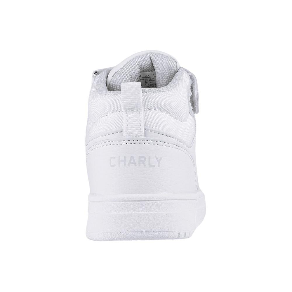 Tenis Niño Escolar Blanco Charly 02304013