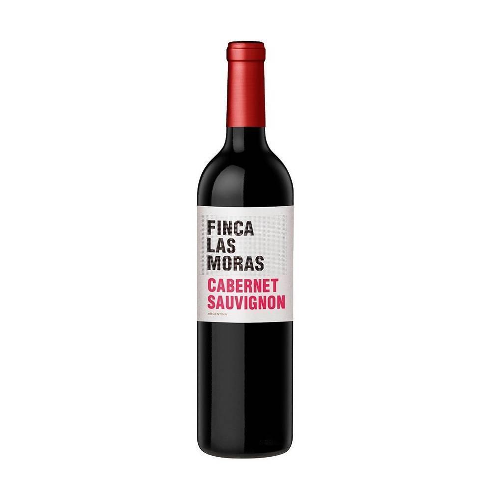 Pack de 4 Vino Tinto Finca Las Moras Cabernet Sauvignon 750 ml