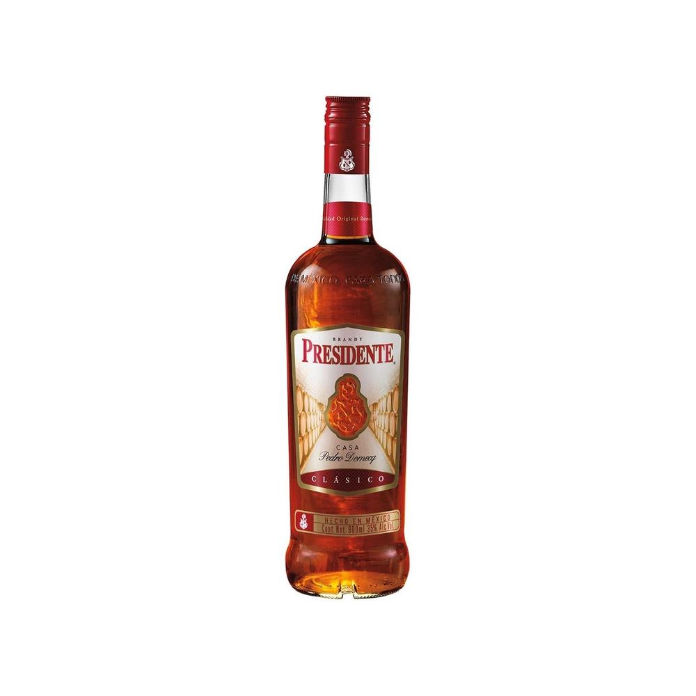 Pack de 6 Brandy Presidente Clásico 900 ml