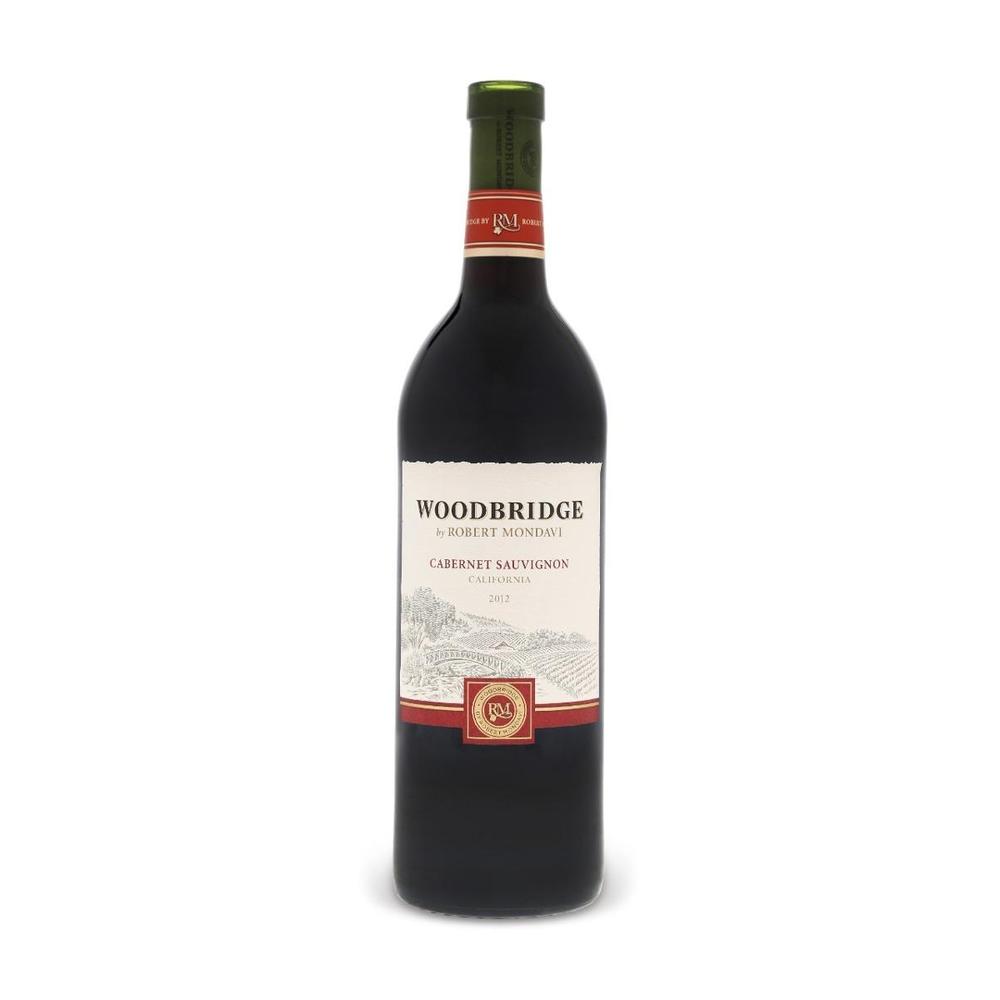 Pack de 6 Vino Tinto Robert Mondavi Woodbridge Cabernet Sauvignon 750 ml