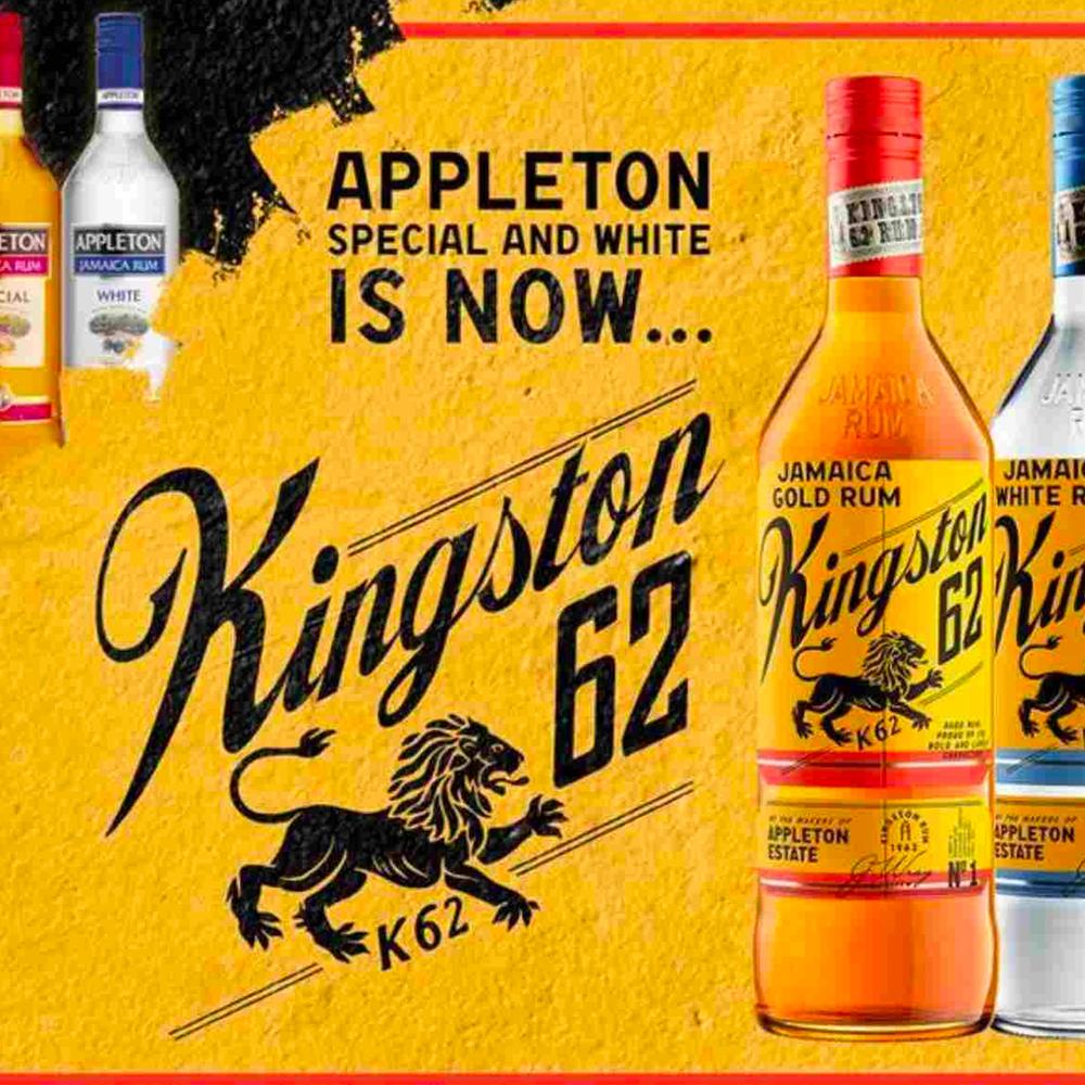Paquete de 3 Ron Appleton Kingston White 750 ml