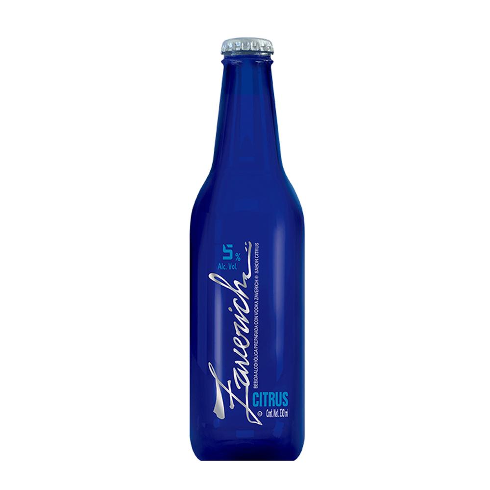 Pack de 12 Bebida Preparada Zaverich Citrus 330 ml