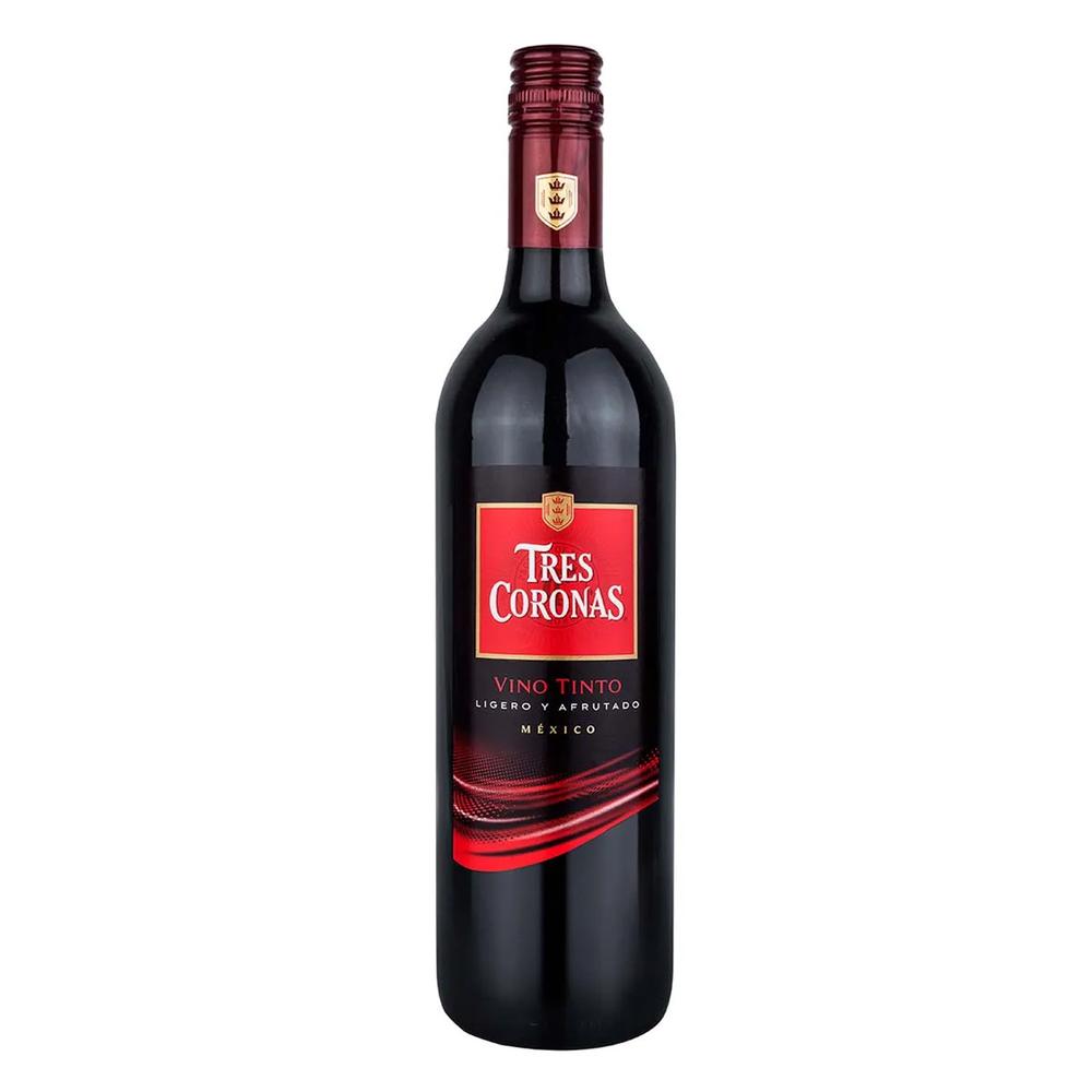 Pack de 2 Vino Tinto Tres Coronas Afrutado 750 ml