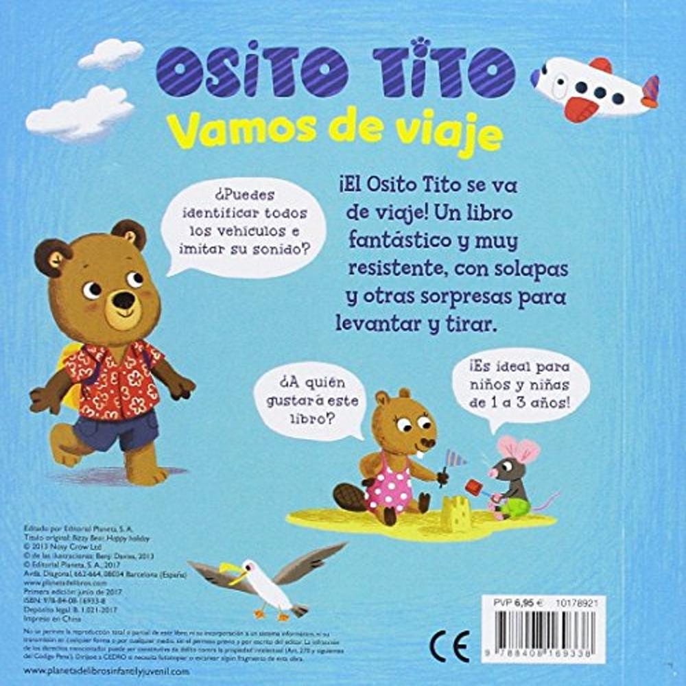 Osito Tito. Vamos de viaje