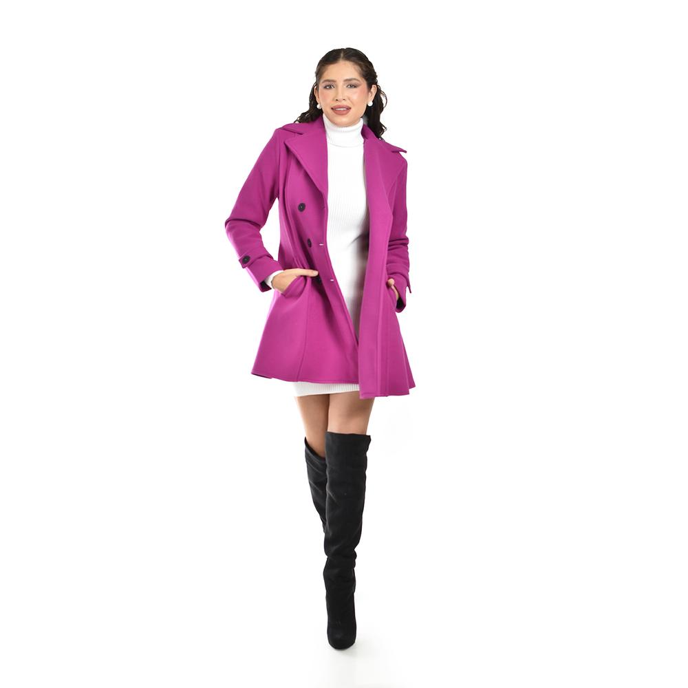 Abrigo tipo trench Roman Fashion /Juvenil, 1520 (Magenta)