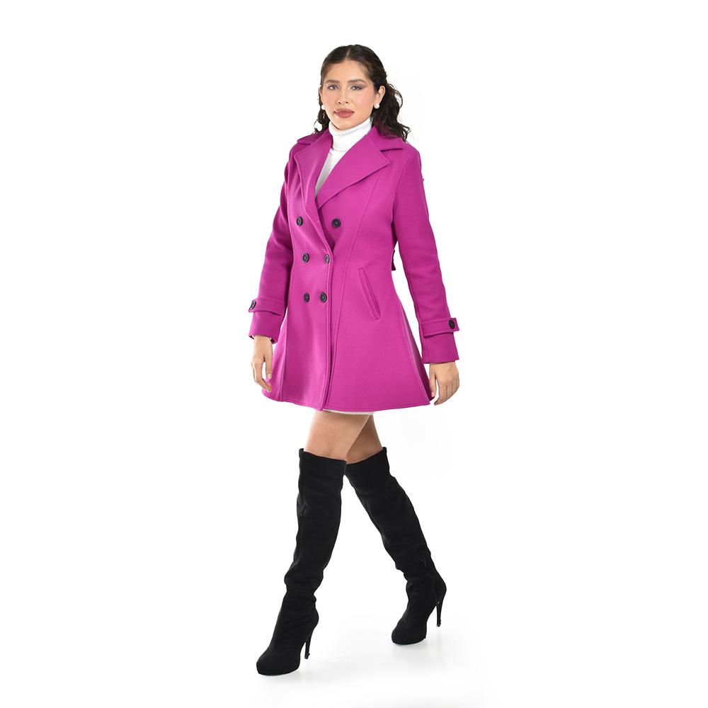 Abrigo tipo trench Roman Fashion /Juvenil, 1520 (Magenta)