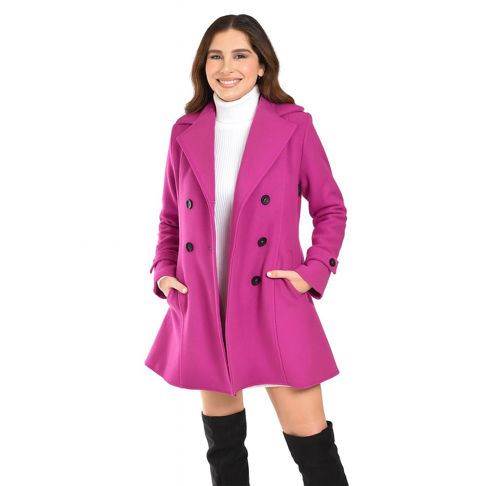 Abrigo tipo trench Roman Fashion /Juvenil, 1520 (Magenta)