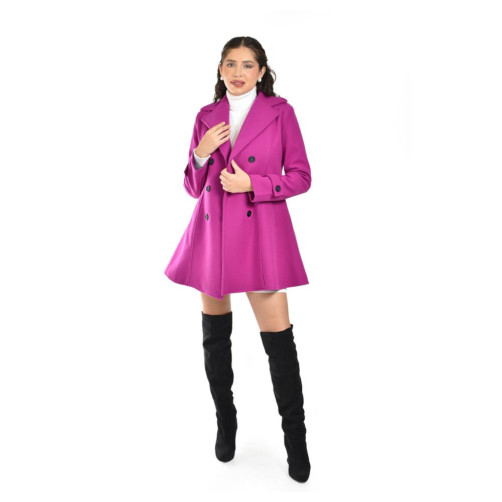 Abrigo tipo trench Roman Fashion /Juvenil, 1520 (Magenta)