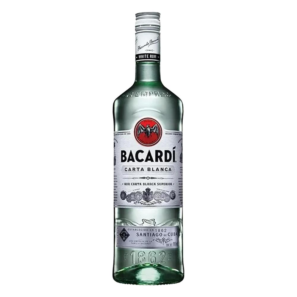 Pack 24 Agua Perrier 330 ml + Ron Bacardi Carta Blanca Superior 980 ml