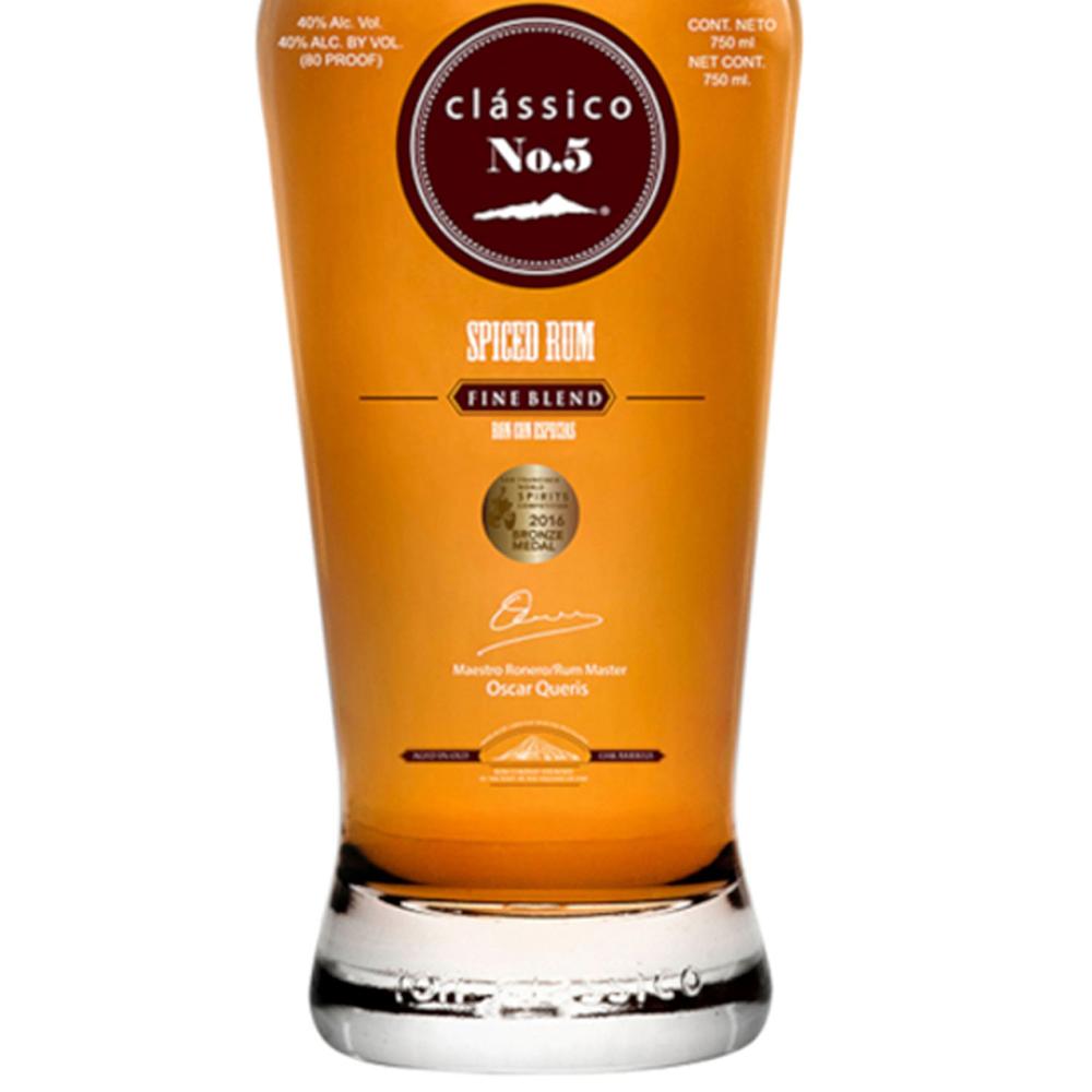 Caja de 6 Ron Classico Spiced No. 5 750 ml