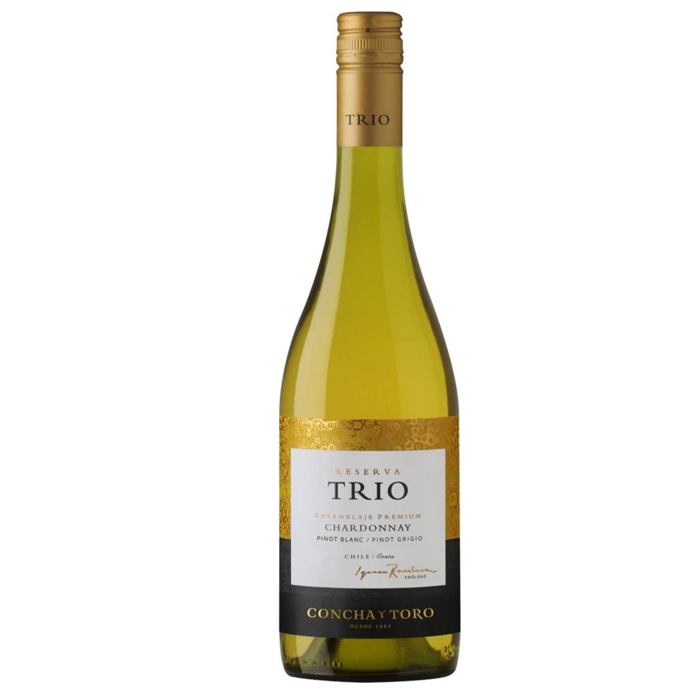 Pack de 2 Vino Blanco Trio Chardonnay Pinot Grigio Pinot Bianco 750 ml