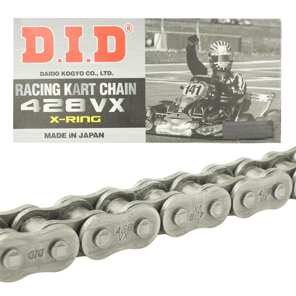 D.I.D. Kettenschloss Clipschloss 428VX G&G – 428er Teilung, Gold – Original DID Qualität Für Motorradketten