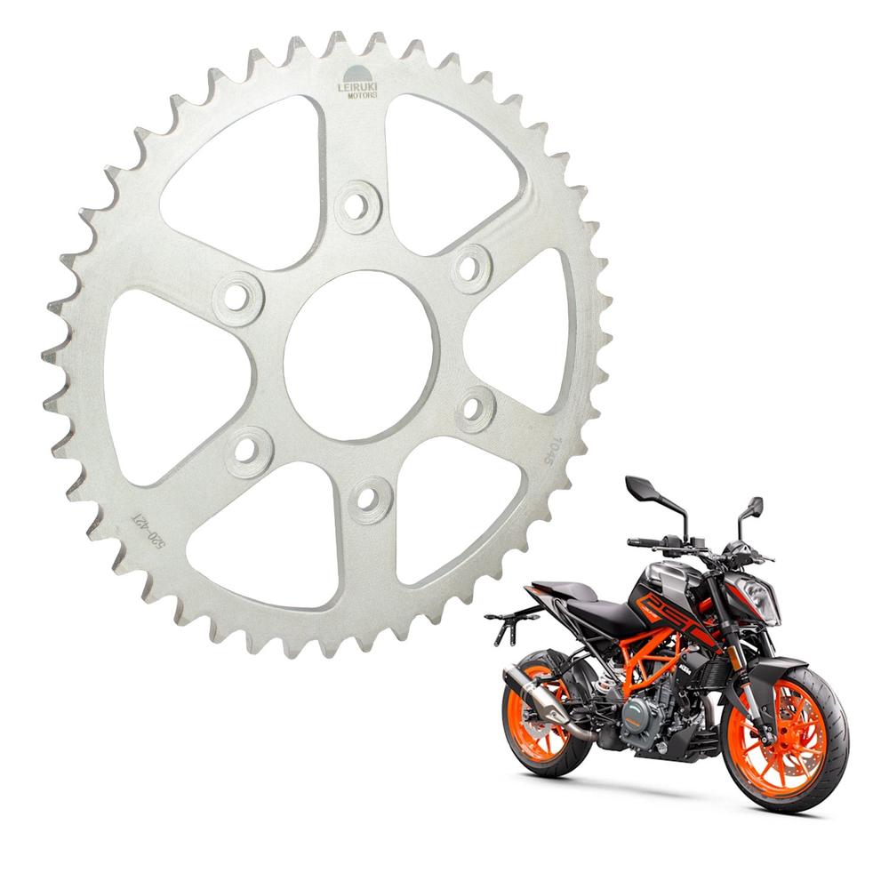 Sprocket Plato Engrane 42D Moto KTM Duke 250 Leiruki