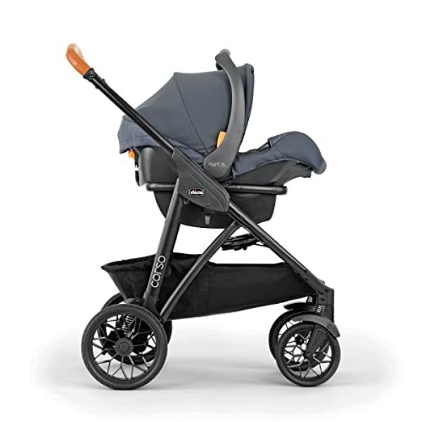 Maxi-Cosi Zelia™ Luxe Modular 5 en 1: Sistema de viaje para bebé con silla de auto y cochecito, conjunto de silla de auto y cochecito infantil, conjunto de silla de auto y cochecit.
