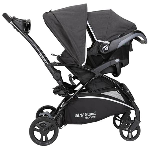 Sistema de viaje para compras 5 en 1 Sit N Stand® de Baby Trend con asiento infantil para auto Ally 35, Spectra.