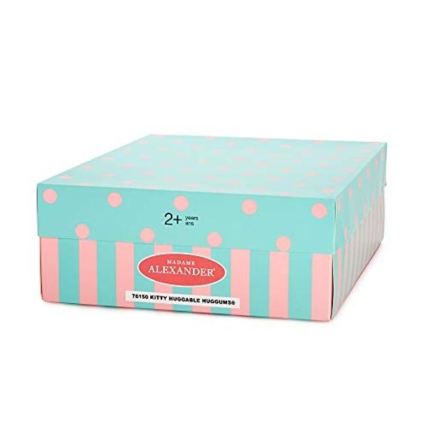 Madame Alexander Huggums abrazables de gatito de 12 pulgadas.